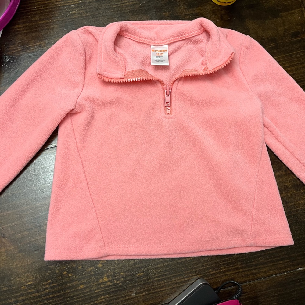 Toddler fleece pullover